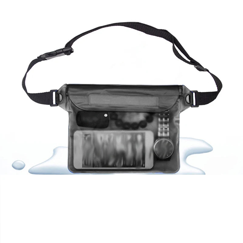 Waterproof Waist Pack and Phone Case for Aquatic and Outdoor Activities