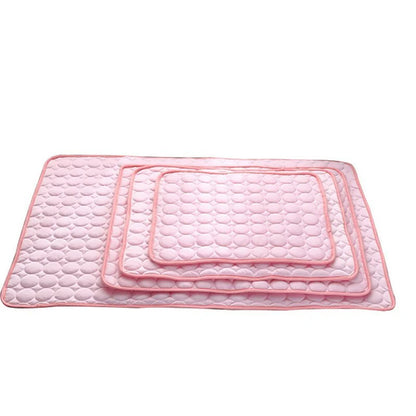 Cooling Ice Silk Pet Nest Pad for Dogs and Cats - Ideal for Summer Comfort