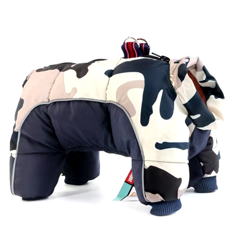 Premium Waterproof Jacket for Small Dogs - Insulated Cotton Coat for French Bulldogs and Puppies