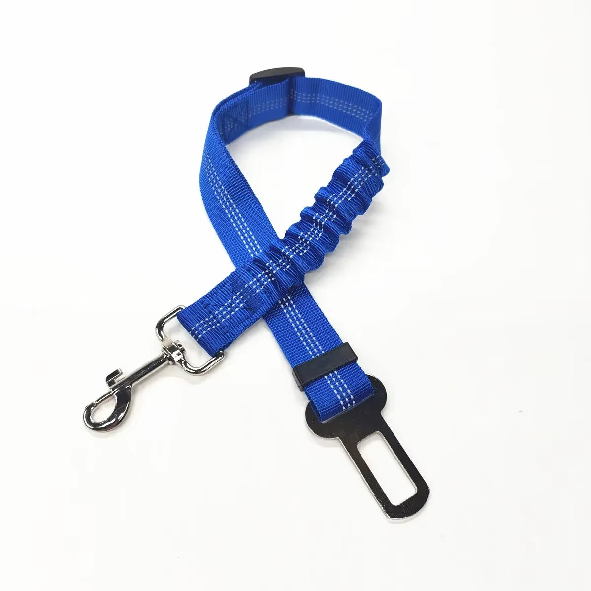 Adjustable Pet Safety Seat Belt and Harness for Dogs and Cats with Clip and Traction Lead Accessories