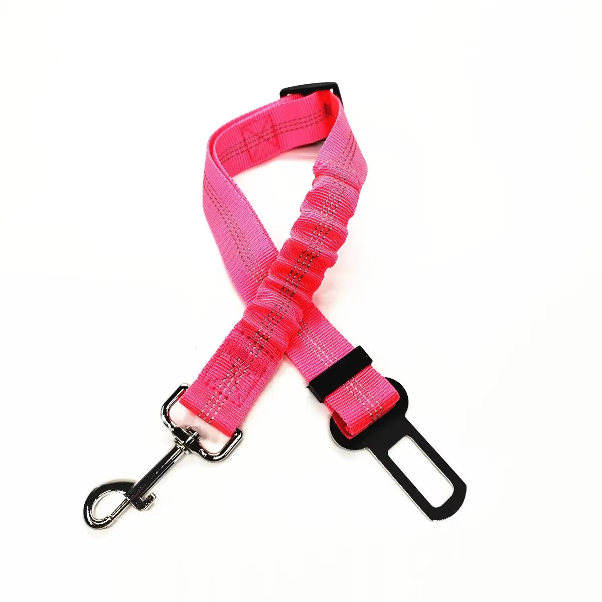 Adjustable Pet Safety Seat Belt and Harness for Dogs and Cats with Clip and Traction Lead Accessories