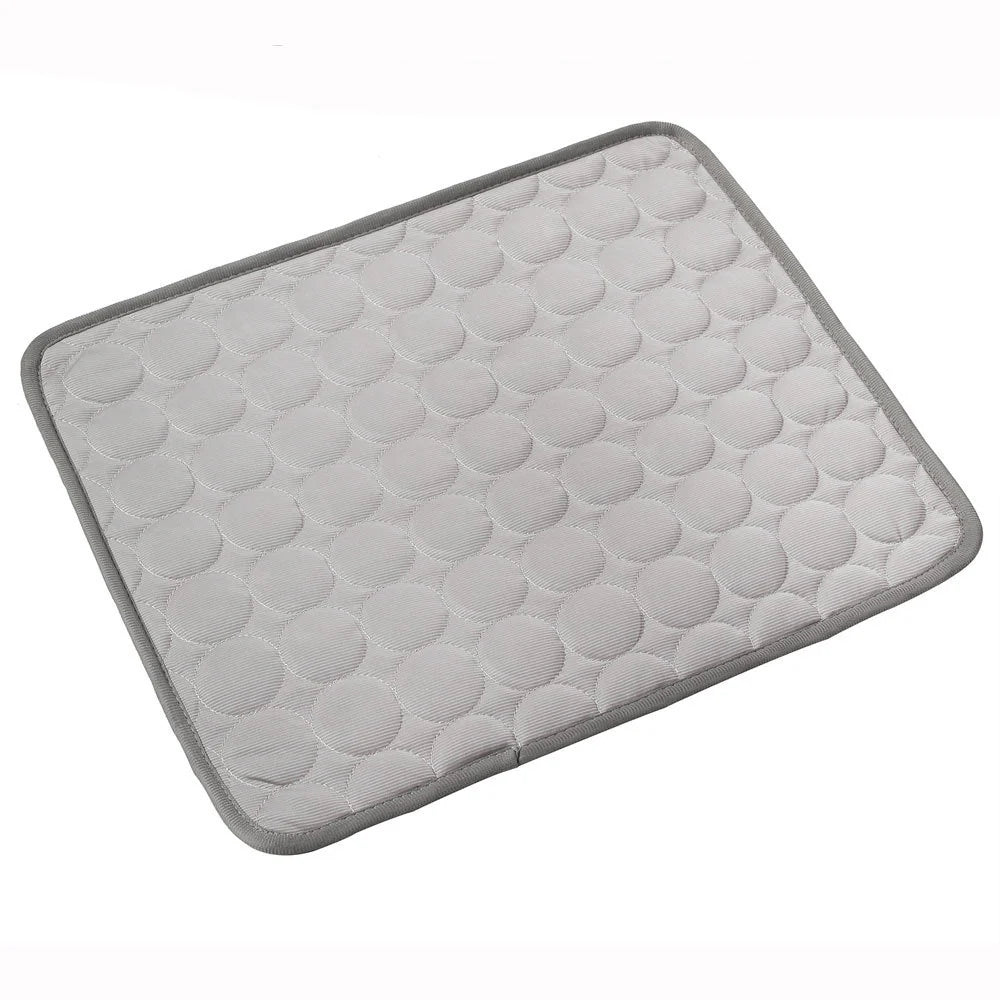 Cooling Ice Silk Pet Nest Pad for Dogs and Cats - Ideal for Summer Comfort