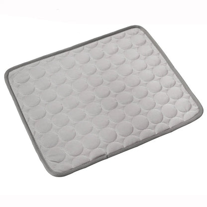 Cooling Ice Silk Pet Nest Pad for Dogs and Cats - Ideal for Summer Comfort