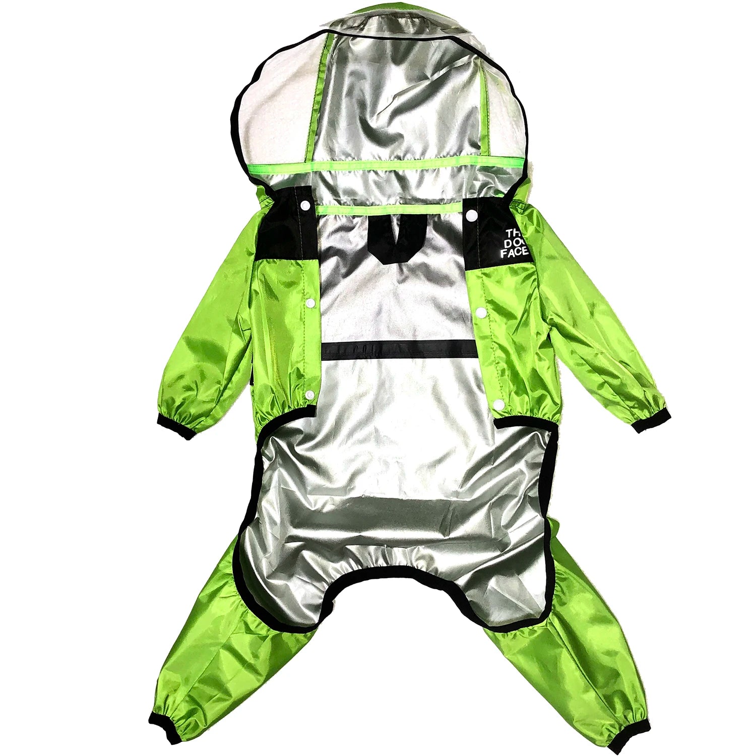 Waterproof Canine Raincoat - Water-Resistant Jumpsuit for Pets