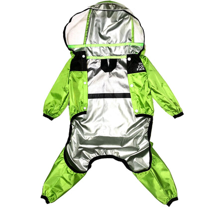 Waterproof Canine Raincoat - Water-Resistant Jumpsuit for Pets
