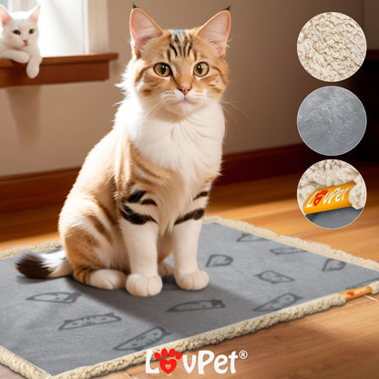 LOVPET® Waterproof Dog Blanket with Fleece Dry Bed for Pets, Accompanied by 3 Toy Bones