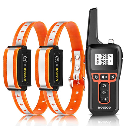 1000M Rechargeable Electric Dog Training Collar with Remote Control for Enhanced Bark Management and Behavioral Correction