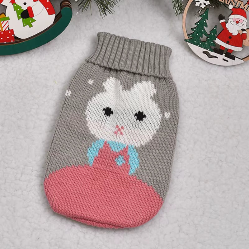 Elegant Cat Sweater Costume - Winter Pullover Apparel for Cats, Suitable for Sphynx and Various Breeds