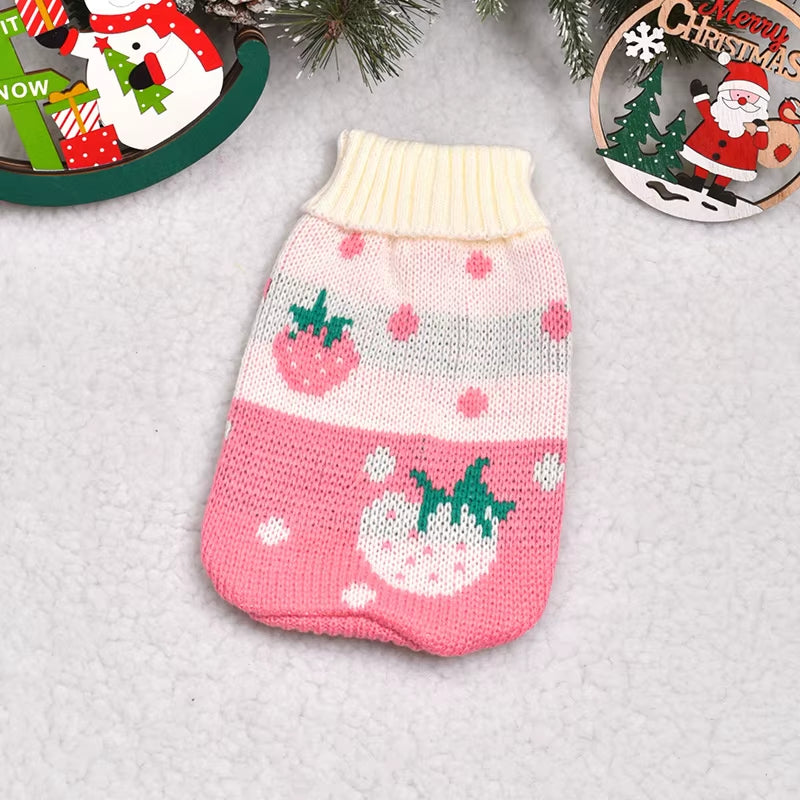 Elegant Cat Sweater Costume - Winter Pullover Apparel for Cats, Suitable for Sphynx and Various Breeds