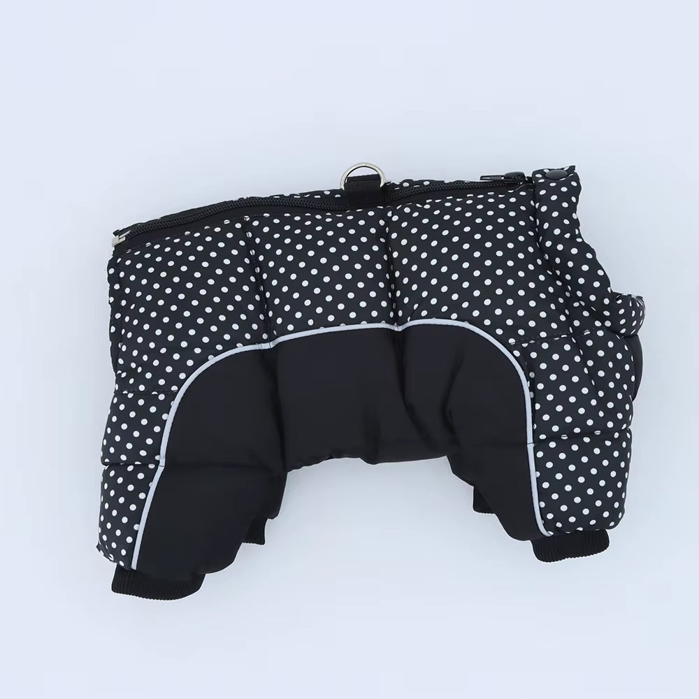 Premium Waterproof Jacket for Small Dogs - Insulated Cotton Coat for French Bulldogs and Puppies