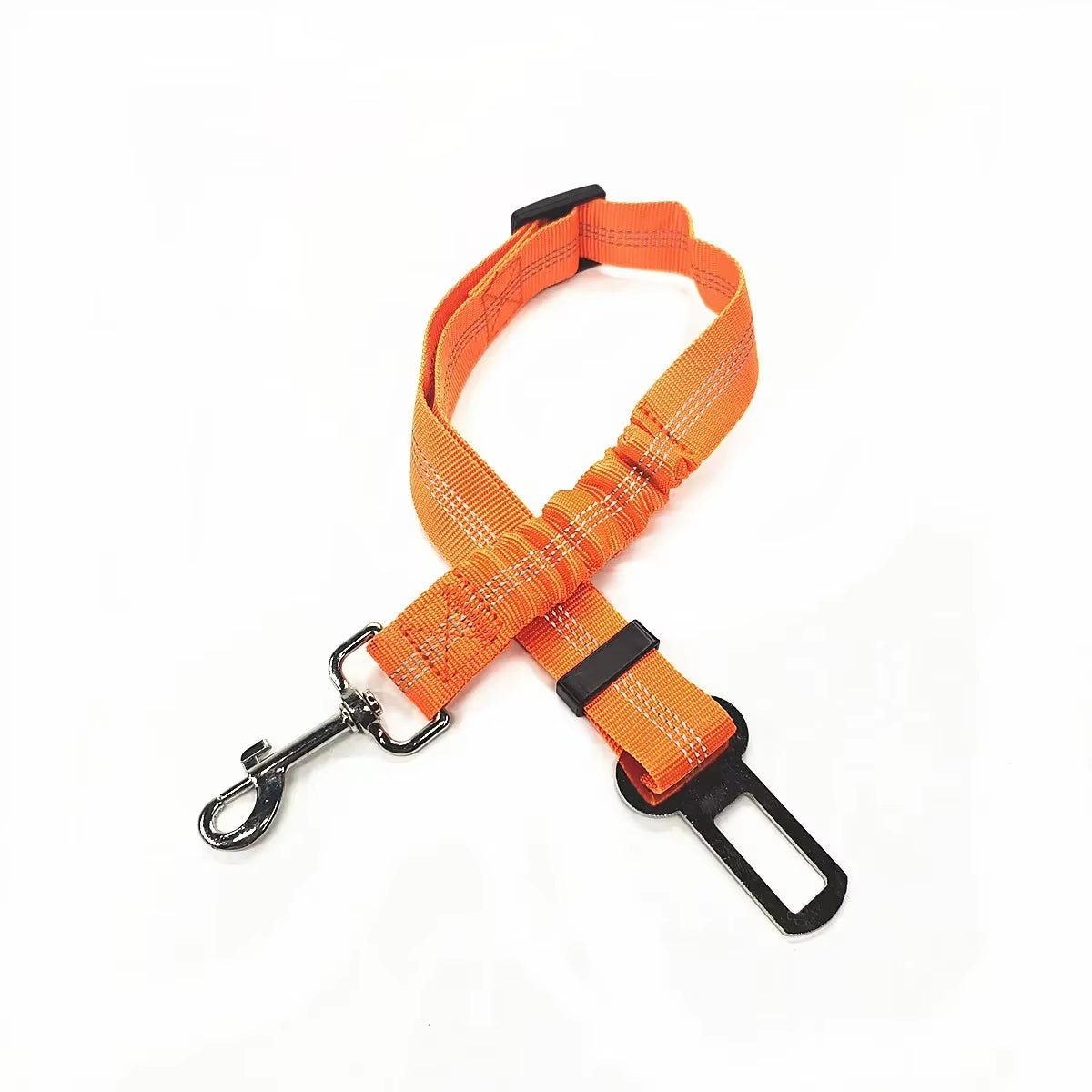 Adjustable Pet Safety Seat Belt and Harness for Dogs and Cats with Clip and Traction Lead Accessories