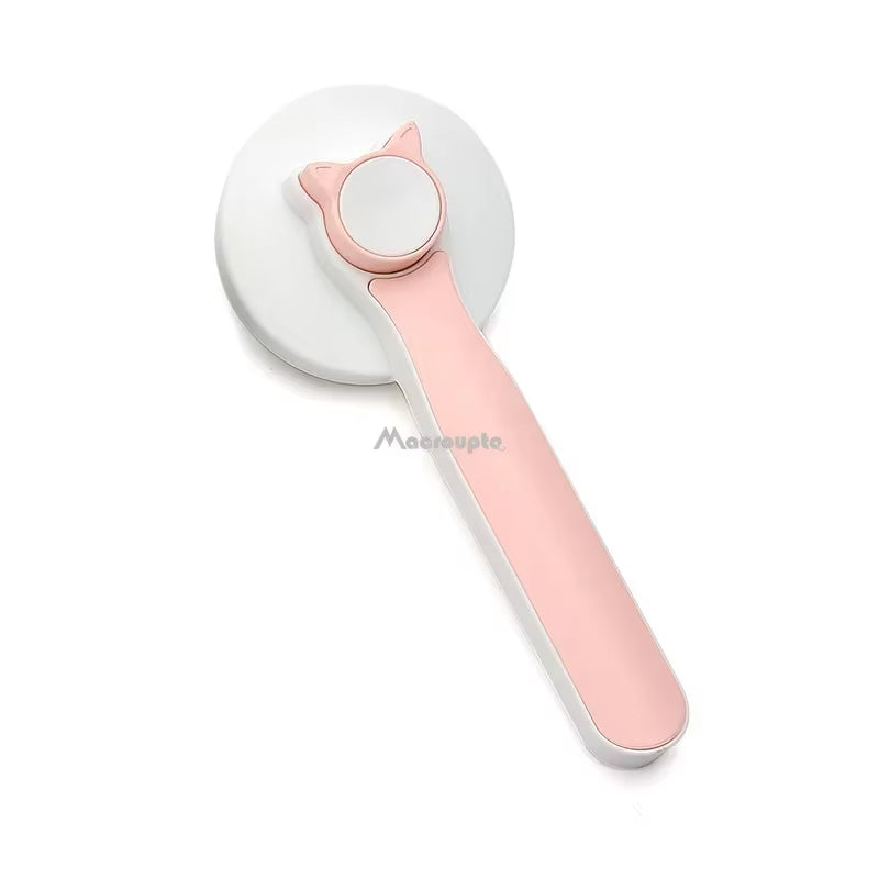 Self-Cleaning Slicker Brush for Dogs and Cats - Effectively Removes Undercoat and Tangles, Promotes Skin Health and Circulation