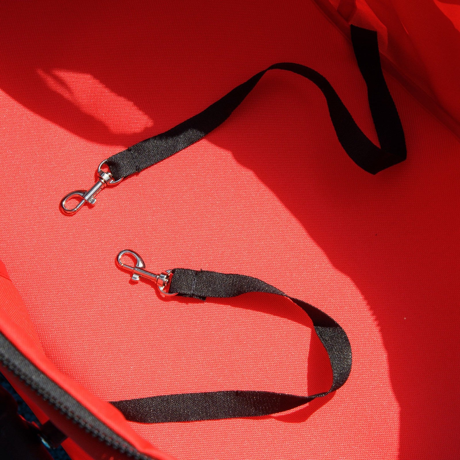 Collapsible Oxford Red Pet Stroller for Small Dogs