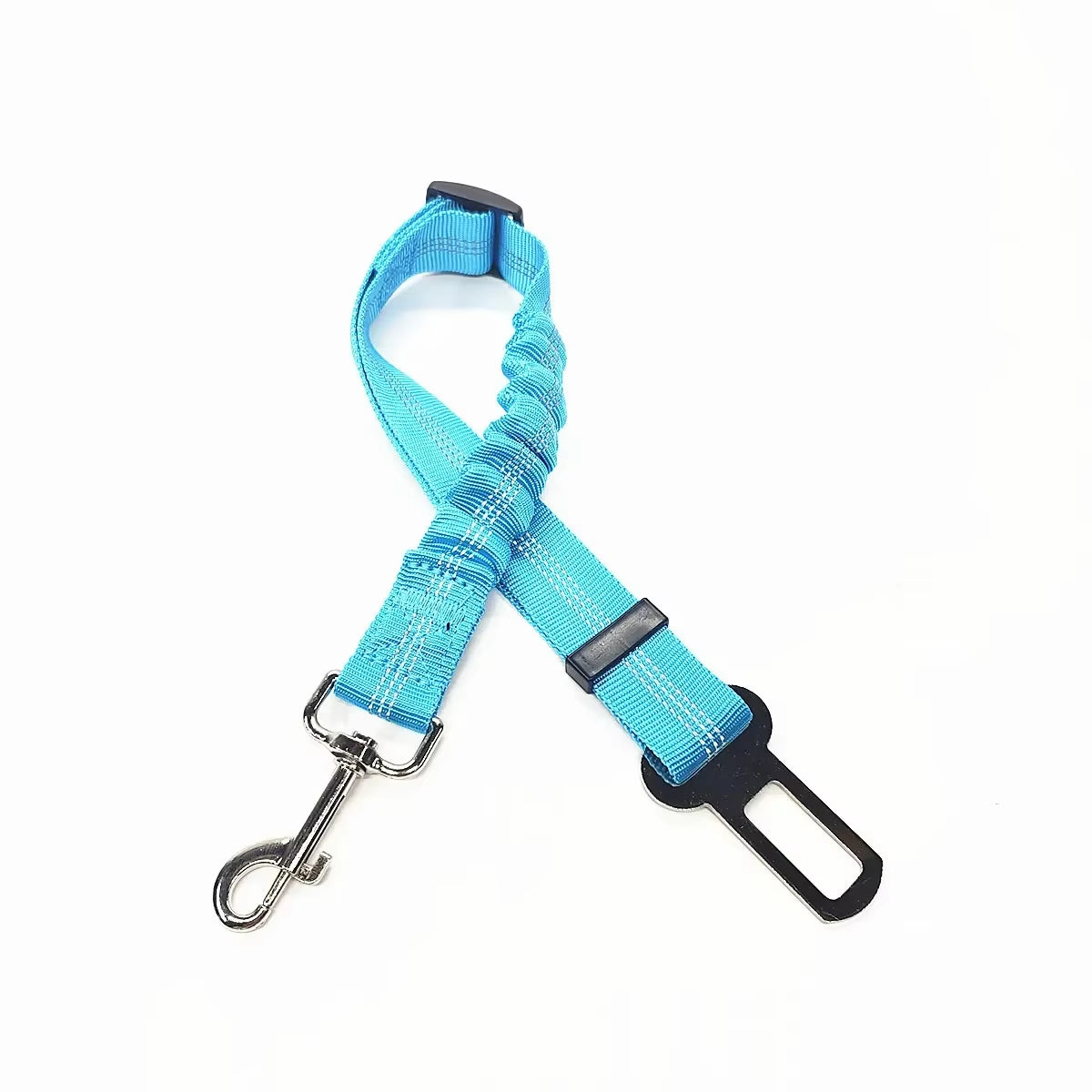 Adjustable Pet Safety Seat Belt and Harness for Dogs and Cats with Clip and Traction Lead Accessories