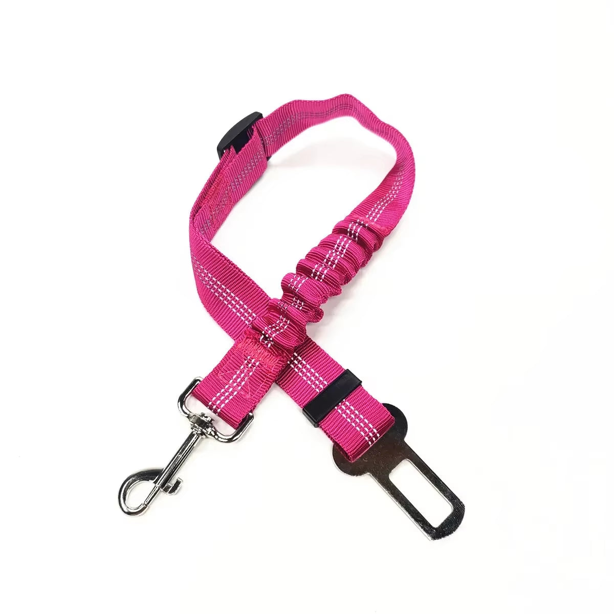 Adjustable Pet Safety Seat Belt and Harness for Dogs and Cats with Clip and Traction Lead Accessories