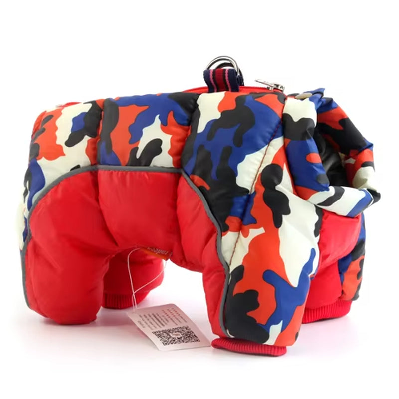 Premium Waterproof Jacket for Small Dogs - Insulated Cotton Coat for French Bulldogs and Puppies