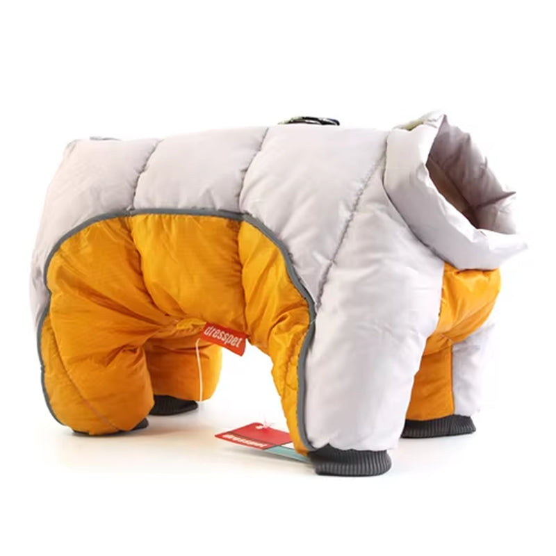 Premium Waterproof Jacket for Small Dogs - Insulated Cotton Coat for French Bulldogs and Puppies