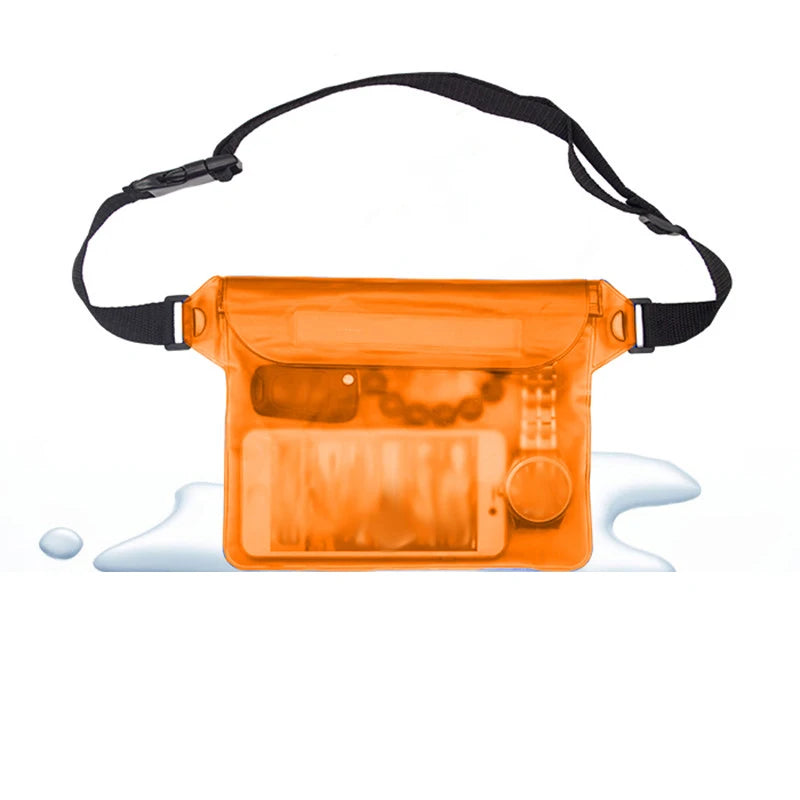 Waterproof Waist Pack and Phone Case for Aquatic and Outdoor Activities