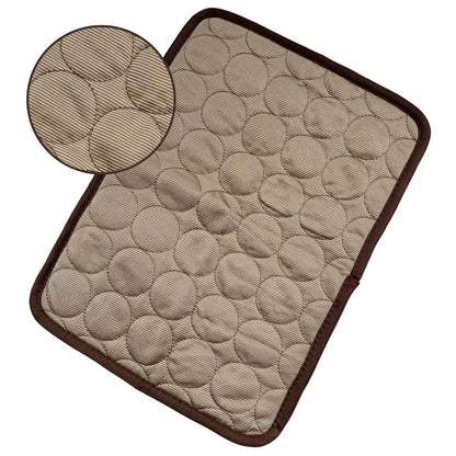 Cooling Ice Silk Pet Nest Pad for Dogs and Cats - Ideal for Summer Comfort