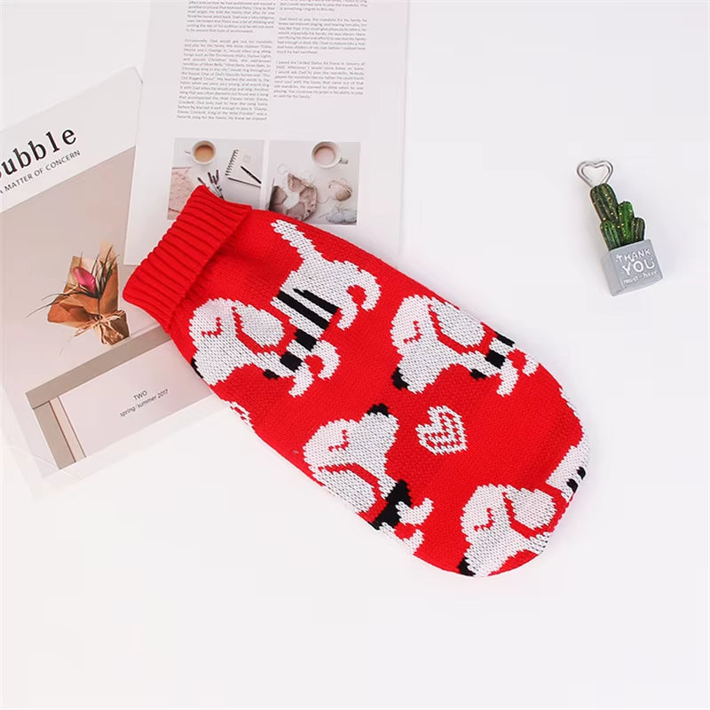 Elegant Cat Sweater Costume - Winter Pullover Apparel for Cats, Suitable for Sphynx and Various Breeds