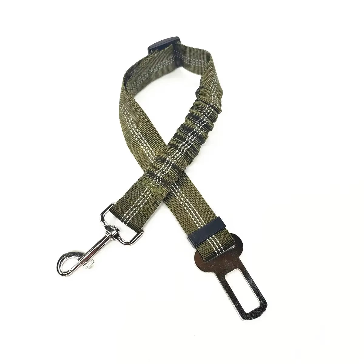 Adjustable Pet Safety Seat Belt and Harness for Dogs and Cats with Clip and Traction Lead Accessories