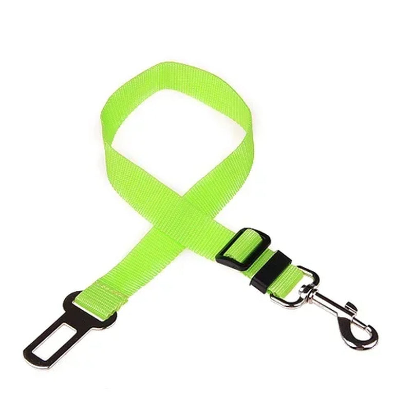 Adjustable Pet Safety Seat Belt and Harness for Dogs and Cats with Clip and Traction Lead Accessories