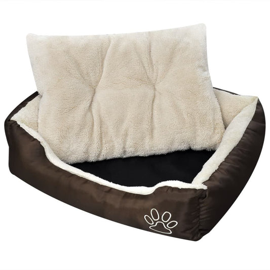 XL Warmes Hundebett mit Komfortpolster