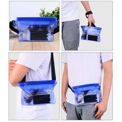 Waterproof Waist Pack and Phone Case for Aquatic and Outdoor Activities