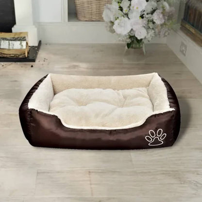 XL Warmes Hundebett mit Komfortpolster