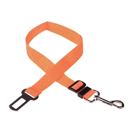 Adjustable Pet Safety Seat Belt and Harness for Dogs and Cats with Clip and Traction Lead Accessories