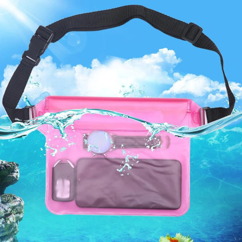 Waterproof Waist Pack and Phone Case for Aquatic and Outdoor Activities