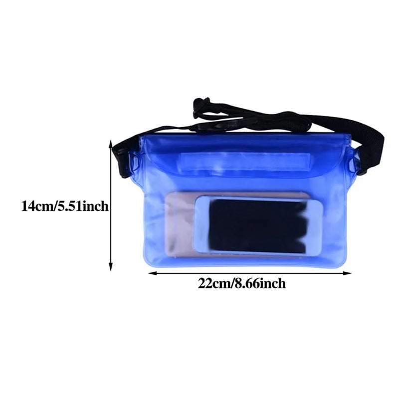 Waterproof Waist Pack and Phone Case for Aquatic and Outdoor Activities