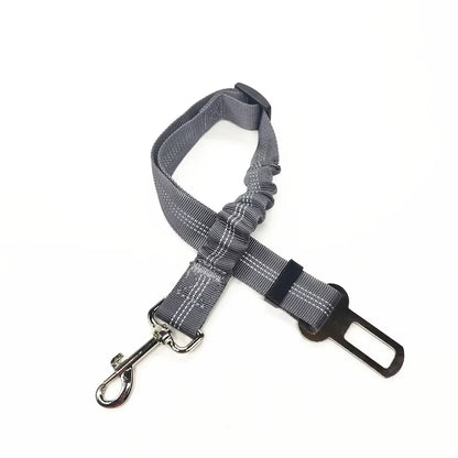 Adjustable Pet Safety Seat Belt and Harness for Dogs and Cats with Clip and Traction Lead Accessories