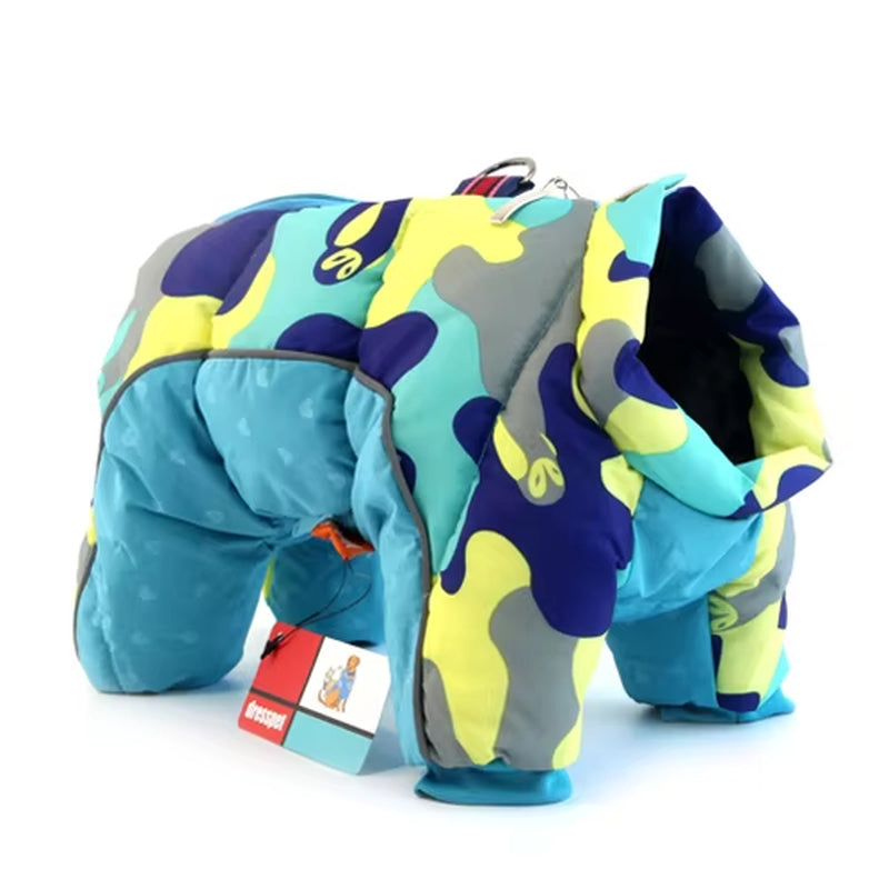 Premium Waterproof Jacket for Small Dogs - Insulated Cotton Coat for French Bulldogs and Puppies
