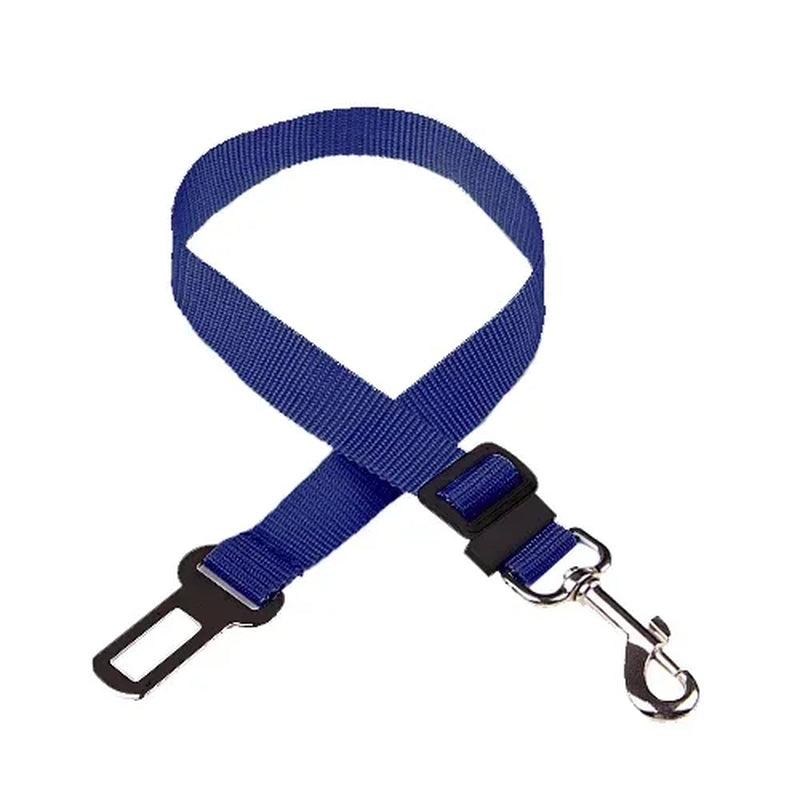Adjustable Pet Safety Seat Belt and Harness for Dogs and Cats with Clip and Traction Lead Accessories