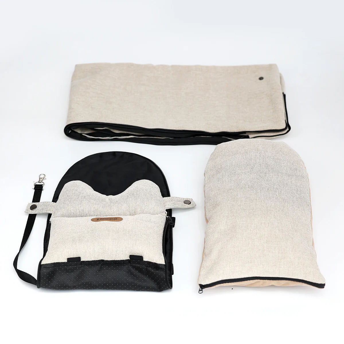 Portable Dog Car Seat Bed and Carrier for Small Pets - Safe Travel Accessory